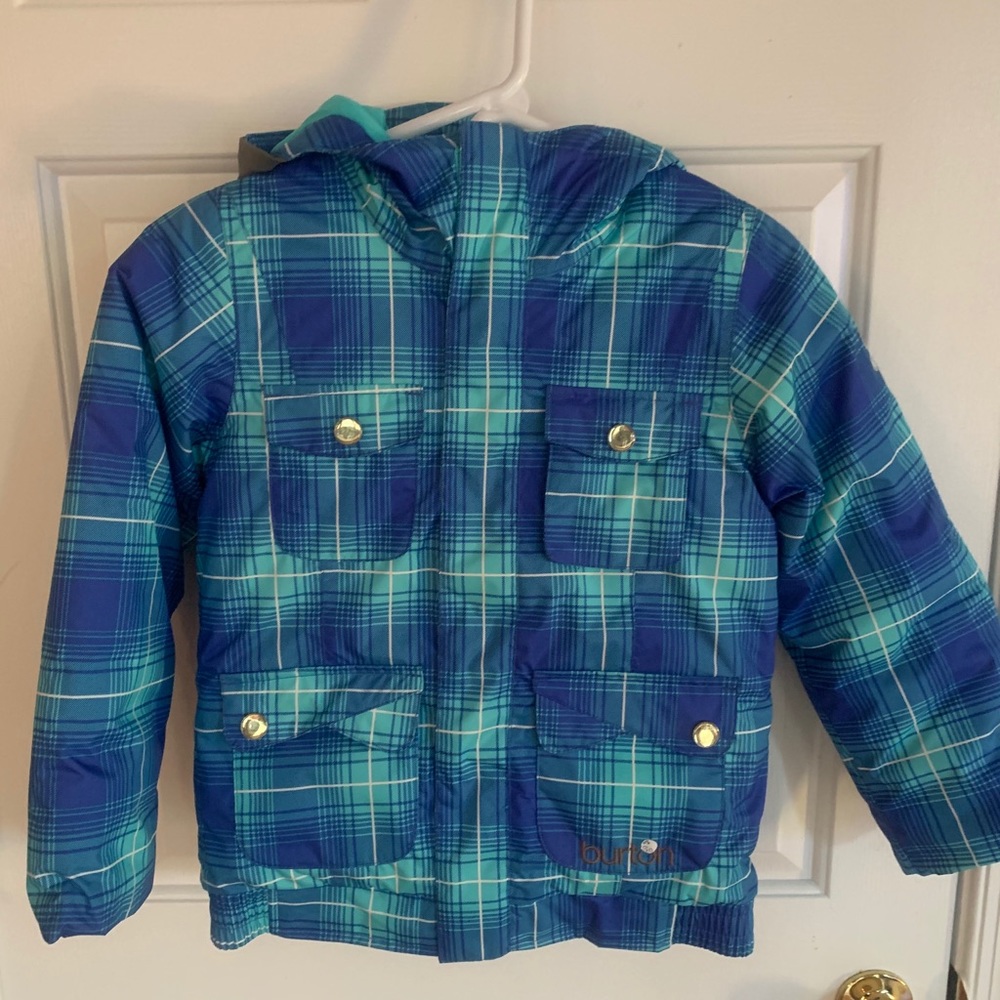 Girls med Burton Ski Coat used once- smoke free